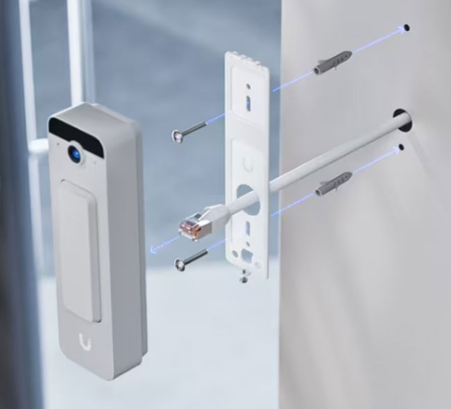 UVC-Doorbell-W Ubiquiti UniFi Protect Doorbell Lite (White) By Ubiquiti - Buy Now - AU $230 At The Tech Geeks Australia