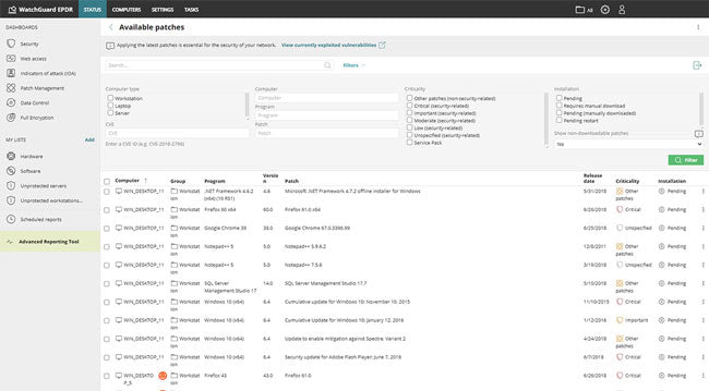 WatchGuard Endpoint Security - Patch Management By WatchGuard - Buy Now - AU $22.50 At The Tech Geeks Australia