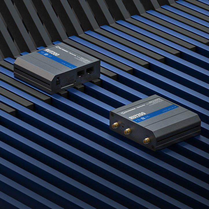 Teltonika RUT200 Industrial Cellular Router, WAN Failover, Compact and Reliable Industrial 4G LTE Router/Firewall, PSU included By Teltonika - Buy Now - AU $199.36 At The Tech Geeks Australia