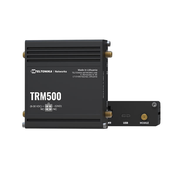 Teltonika TRM500 Industrial Cellular Modem, 5G (3.4 Gbps) & 4G (Cat19), with USB Type-C, PSU included By Teltonika - Buy Now - AU $540.96 At The Tech Geeks Australia