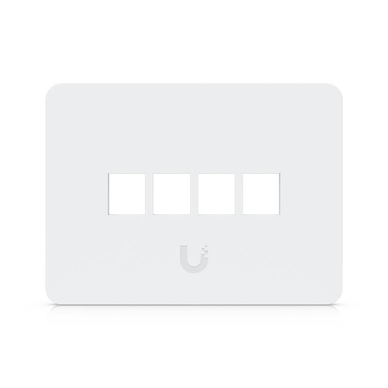 UACC-WP-Keystone-H Universal Paintable Keystone Wall Plate, Horizontal 4-Pack By Ubiquiti - Buy Now - AU $46.36 At The Tech Geeks Australia