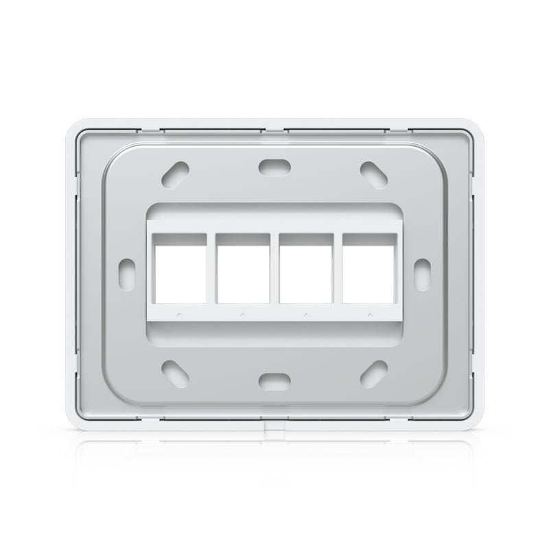 UACC-WP-Keystone-H Universal Paintable Keystone Wall Plate, Horizontal 4-Pack By Ubiquiti - Buy Now - AU $46.36 At The Tech Geeks Australia