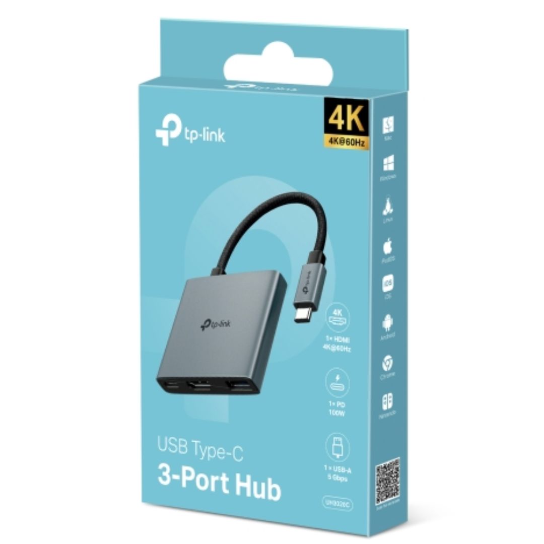 TP-Link UH3020C USB Type-C 3 in 1 Hub By TP-LINK - Buy Now - AU $36.41 At The Tech Geeks Australia