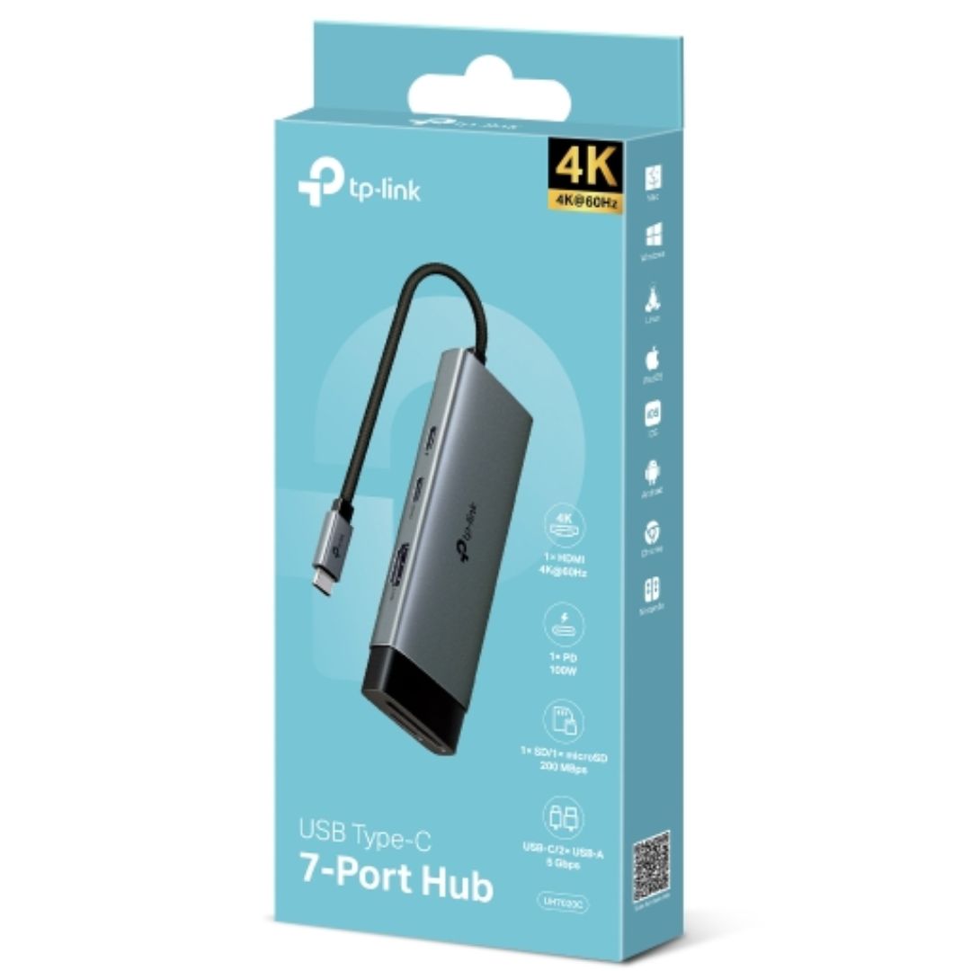 TP-Link UH7020C USB Type-C 7 in 1 Hub By TP-LINK - Buy Now - AU $51.23 At The Tech Geeks Australia