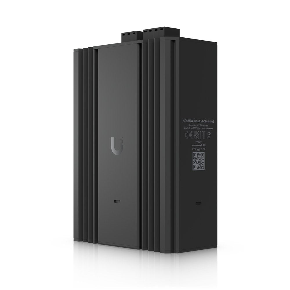 USW-Industrial-DIN-8-PoE - Ubiquiti Switch Industrial DIN 8 PoE