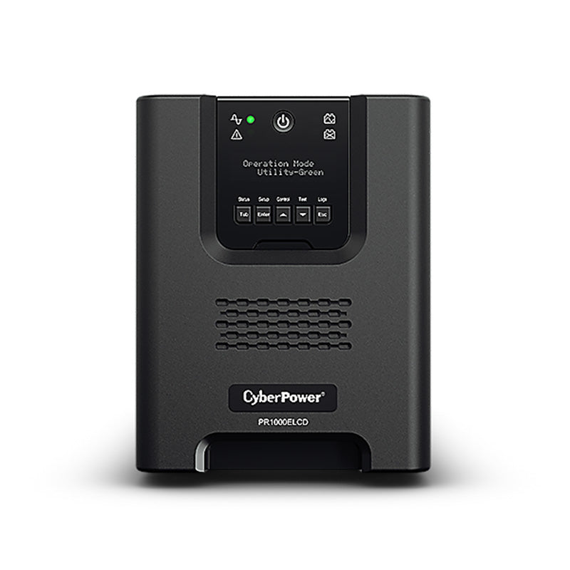 PR1000ELCD CyberPower PRO Series Tower UPS with LCD 1000VA / 900W (10A) By CyberPower - Buy Now - AU $676.90 At The Tech Geeks Australia
