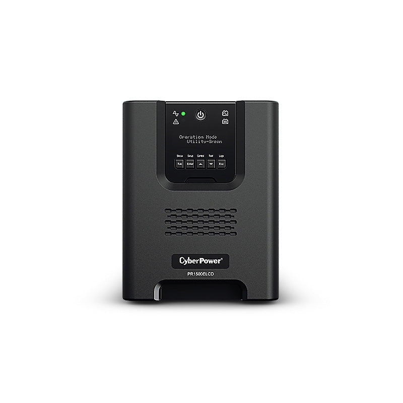 PR1500ELCD CyberPower PRO series Tower UPS with LCD 1500VA / 1350W (10A) By CyberPower - Buy Now - AU $828.13 At The Tech Geeks Australia