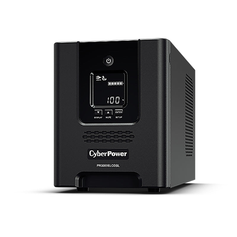 PR3000ELCDSL CyberPower PRO series Tower UPS with LCD 3000VA By CyberPower - Buy Now - AU $1228.99 At The Tech Geeks Australia