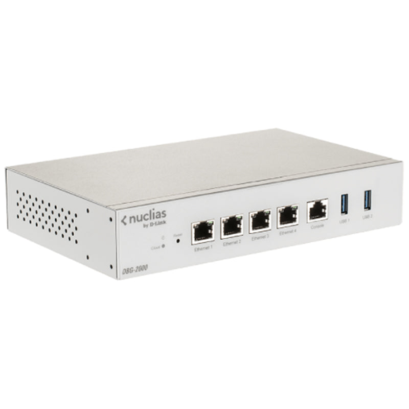 DBG-2000 D-Link Nuclias Cloud-Managed SD-WAN Security Gateway By D-Link - Buy Now - AU $1510.66 At The Tech Geeks Australia