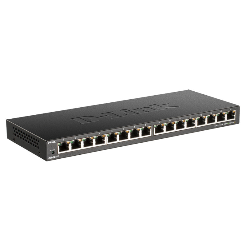 DGS-1016S D-Link 16-Port Low Profile Gigabit Unmanaged Switch By D-Link - Buy Now - AU $125.37 At The Tech Geeks Australia