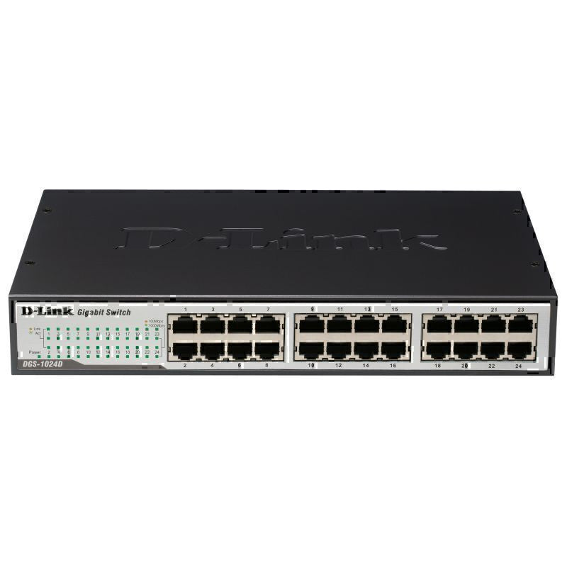 DGS-1024D D-Link 24-Port Gigabit Unmanaged Switch By D-Link - Buy Now - AU $188.62 At The Tech Geeks Australia