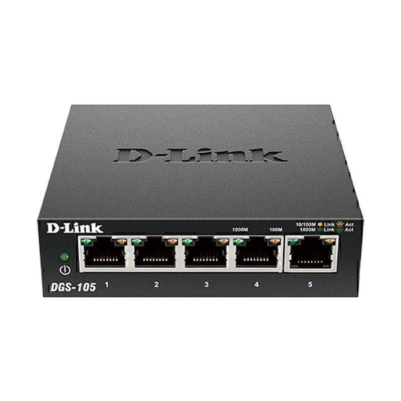 DGS-105 D-Link 5-Port Gigabit Desktop Switch By D-Link - Buy Now - AU $41.08 At The Tech Geeks Australia