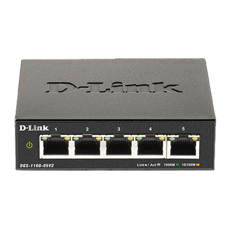 DGS-1100-05V2 D-Link 5 Port Gigabit Smart Managed Switch By D-Link - Buy Now - AU $52.92 At The Tech Geeks Australia