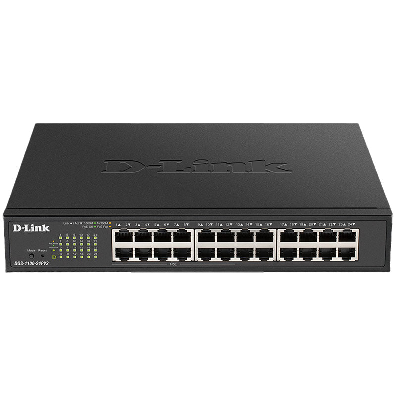 DGS-1100-24PV2 D-Link 24 Port Gigabit Smart Managed PoE Switch By D-Link - Buy Now - AU $352.04 At The Tech Geeks Australia