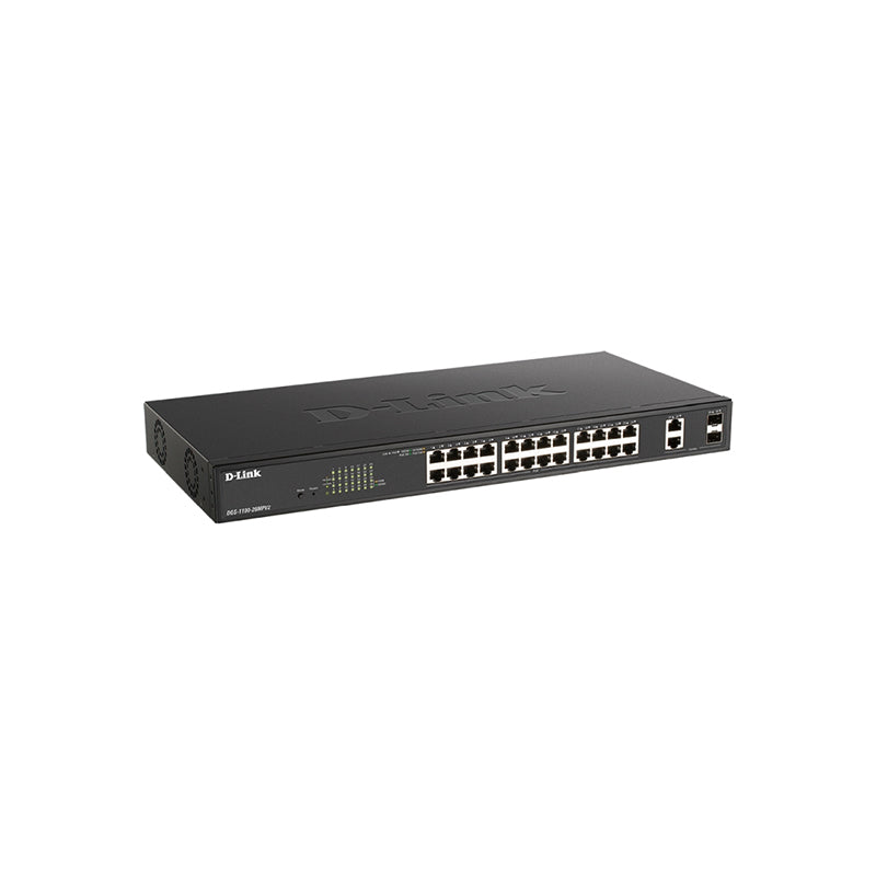 DGS-1100-26MPV2 D-Link 26 Port Gigabit Smart Managed PoE Switch By D-Link - Buy Now - AU $775.40 At The Tech Geeks Australia