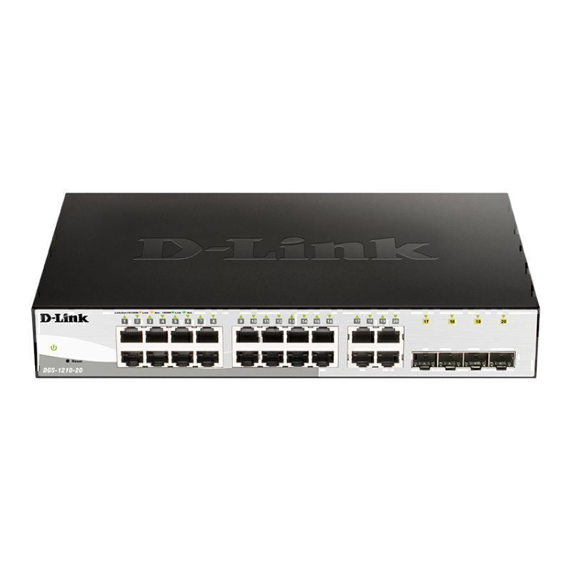 DGS-1210-20 D-Link 20-Port Gigabit Smart Managed Switch By D-Link - Buy Now - AU $291.31 At The Tech Geeks Australia