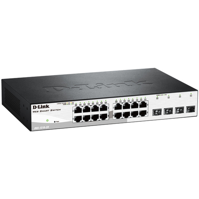 DGS-1210-20 D-Link 20-Port Gigabit Smart Managed Switch By D-Link - Buy Now - AU $291.31 At The Tech Geeks Australia