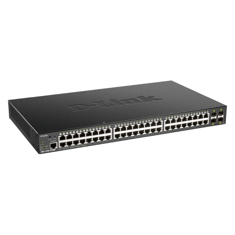 DGS-1250-52XMP D-Link 52 Port Gigabit Smart Managed PoE Switch By D-Link - Buy Now - AU $1703.02 At The Tech Geeks Australia