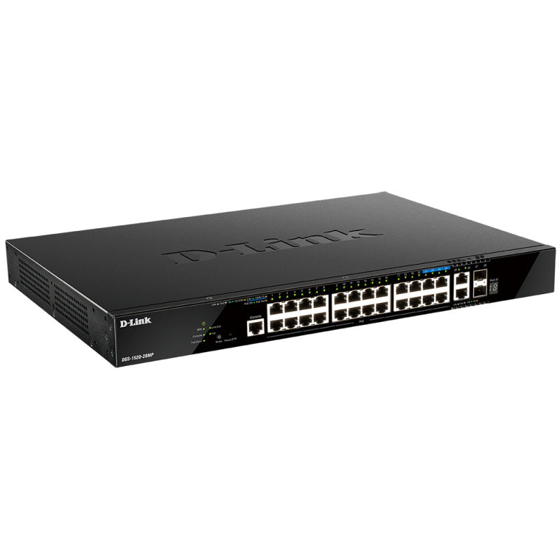 DGS-1520-28MP D-Link 28-Port Gigabit Smart Managed Stackable PoE+ Switch By D-Link - Buy Now - AU $1648.58 At The Tech Geeks Australia