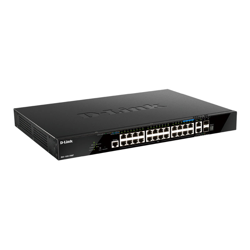 DGS-1520-28 D-Link 28-Port Gigabit Smart Managed Stackable Layer 3 Switch By D-Link - Buy Now - AU $1052.98 At The Tech Geeks Australia