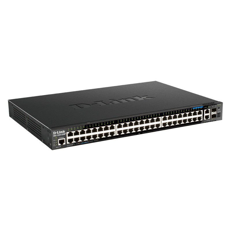 DGS-1520-52MP D-Link 52-Port Gigabit Smart Managed Stackable PoE+ Layer 3 Switch By D-Link - Buy Now - AU $2610.85 At The Tech Geeks Australia
