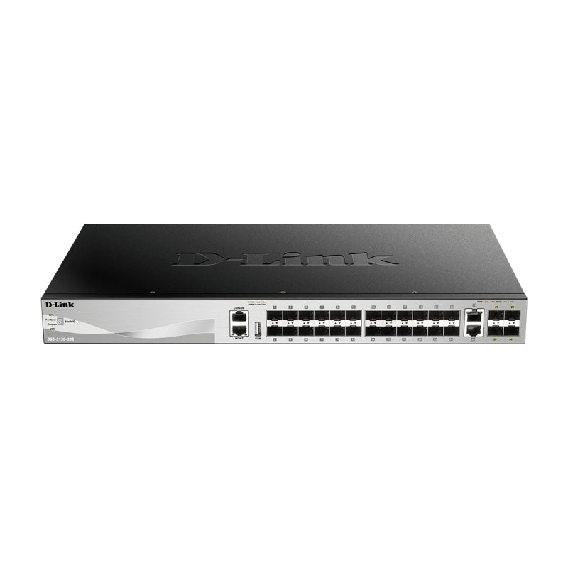 DGS-3130-30S D-Link 30 port Stackable Gigabit SFP Layer 3+ Switch By D-Link - Buy Now - AU $1694.45 At The Tech Geeks Australia