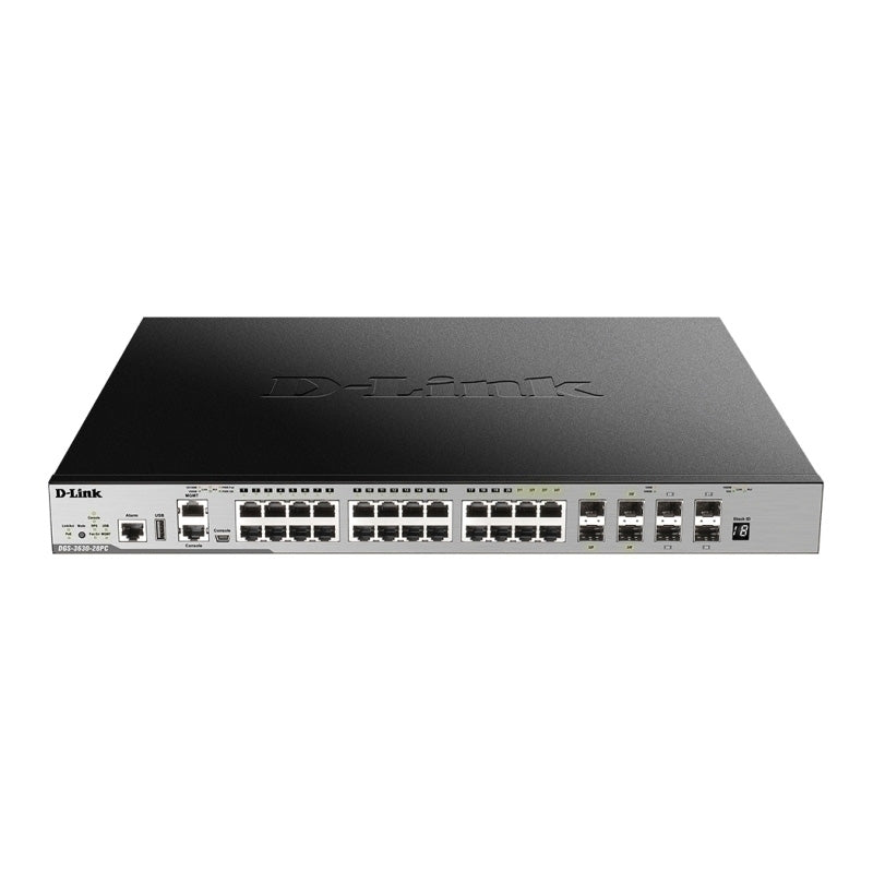 DGS-3630-28PC D-Link 28-Port Layer 3 Stackable Gigabit PoE Switch By D-Link - Buy Now - AU $3994.45 At The Tech Geeks Australia