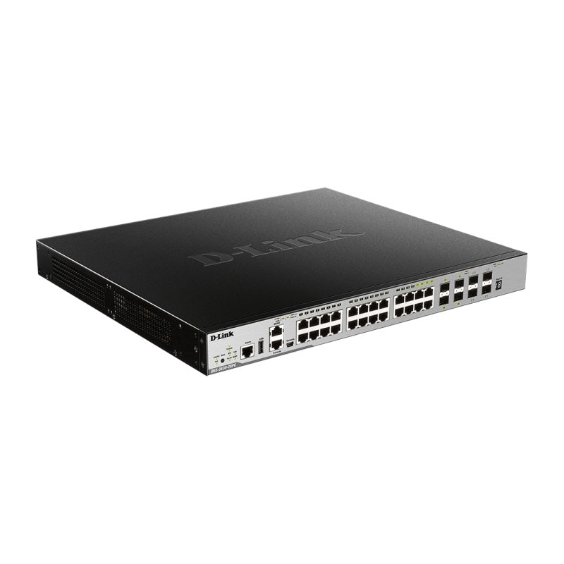 DGS-3630-28PC D-Link 28-Port Layer 3 Stackable Gigabit PoE Switch By D-Link - Buy Now - AU $3994.45 At The Tech Geeks Australia