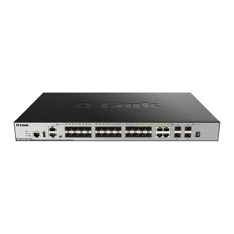 DGS-3630-28SC D-Link 28-Port Layer 3 Stackable Gigabit SFP Switch By D-Link - Buy Now - AU $3545.39 At The Tech Geeks Australia