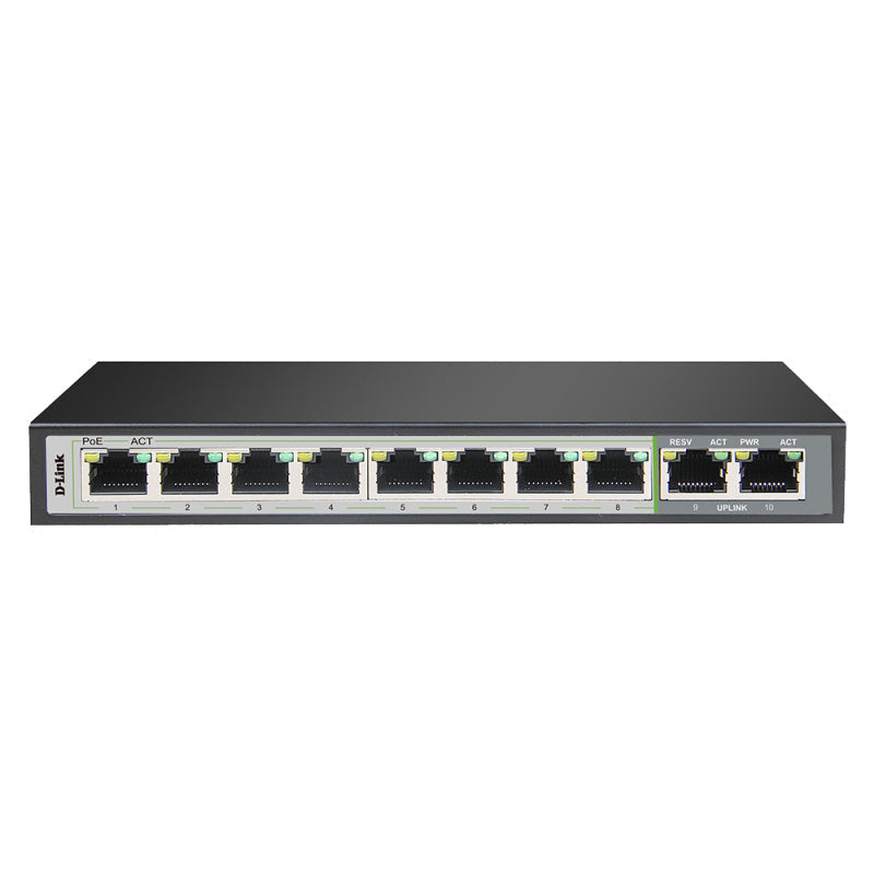 DGS-F1010P-E D-Link 10 Port Gigabit PoE Switch By D-Link - Buy Now - AU $210.67 At The Tech Geeks Australia