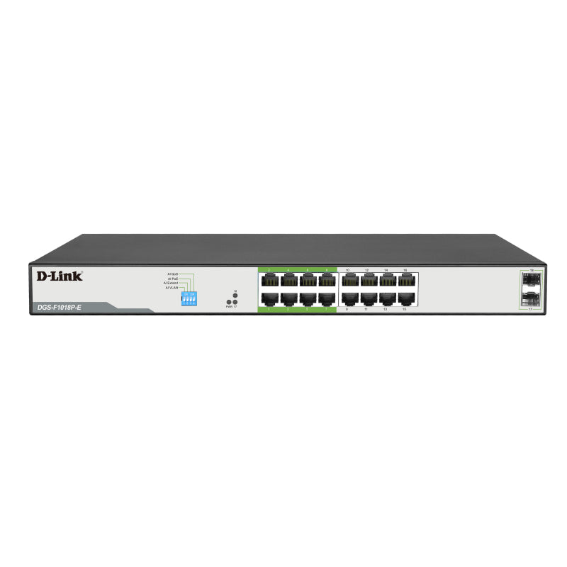 DGS-F1018P-E D-Link 18 Port Gigabit PoE Switch By D-Link - Buy Now - AU $442.51 At The Tech Geeks Australia