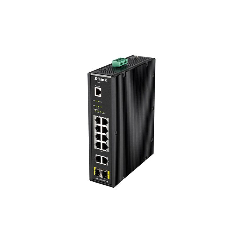 DIS-200G-12PSW D-Link 12-Port Gigabit Industrial Smart Managed PoE Switch By D-Link - Buy Now - AU $3488.28 At The Tech Geeks Australia