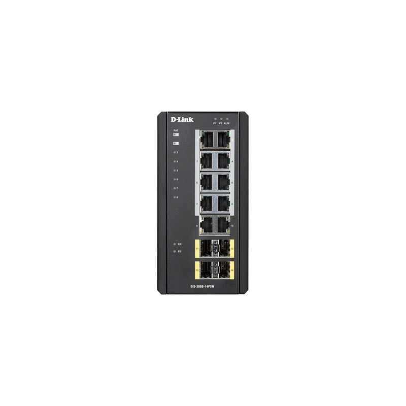 DIS-300G-14PSW D-Link 14-Port Gigabit Industrial Managed PoE Switch By D-Link - Buy Now - AU $2794.05 At The Tech Geeks Australia