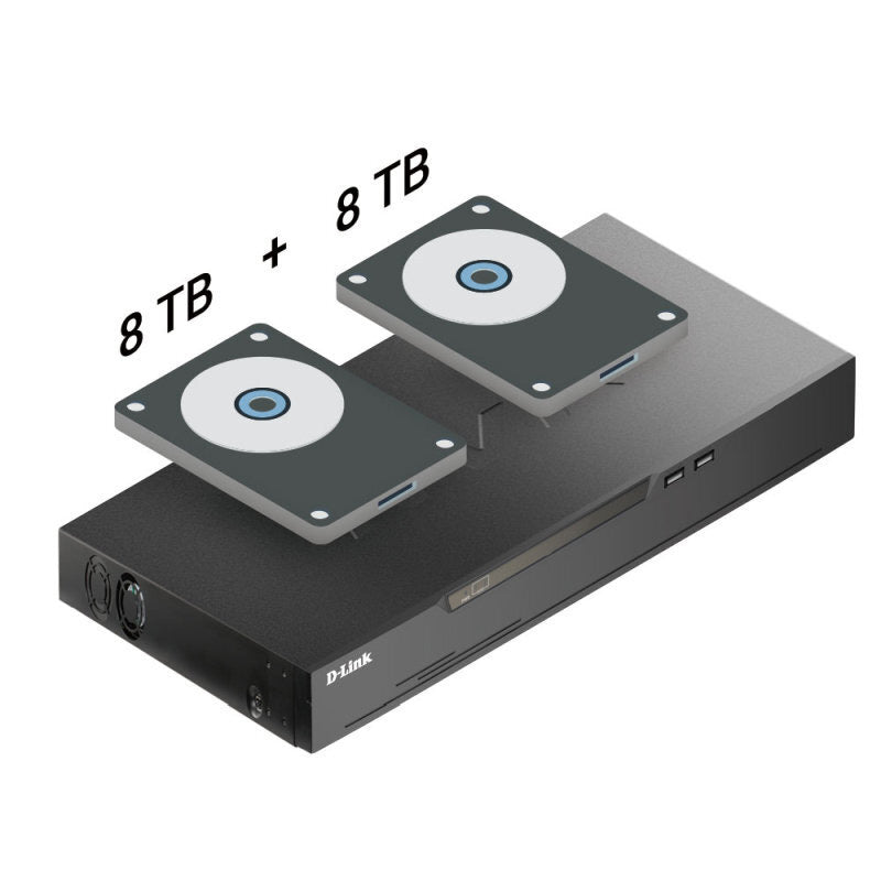 DNR-4020-16P D-Link 16-Channel H.265 Network Video Recorder By D-Link - Buy Now - AU $425.88 At The Tech Geeks Australia