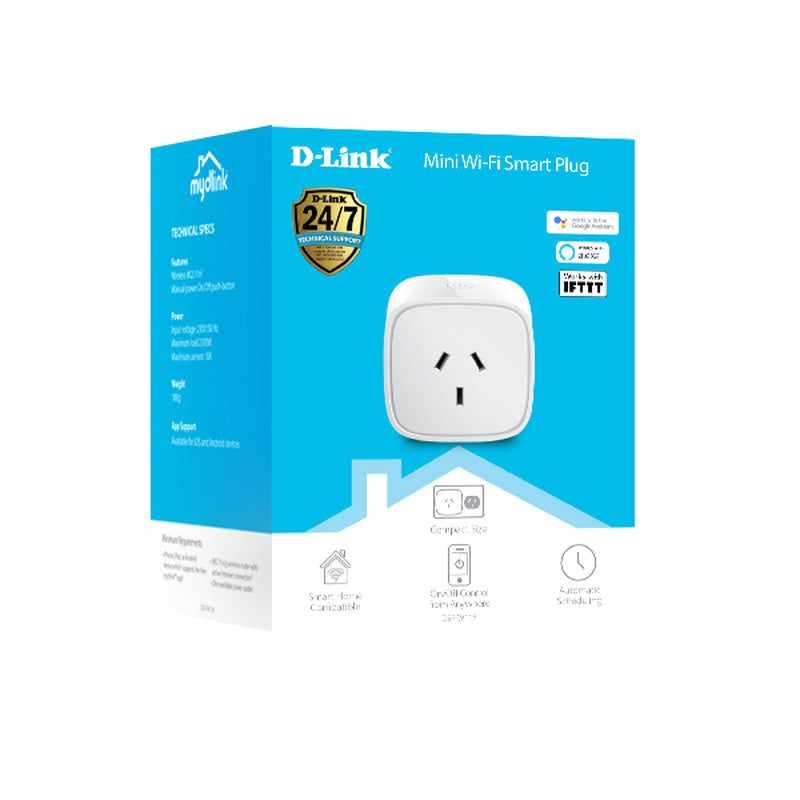 DSP-W118 D-Link Mini WiFi Smart Plug By D-Link - Buy Now - AU $42.08 At The Tech Geeks Australia