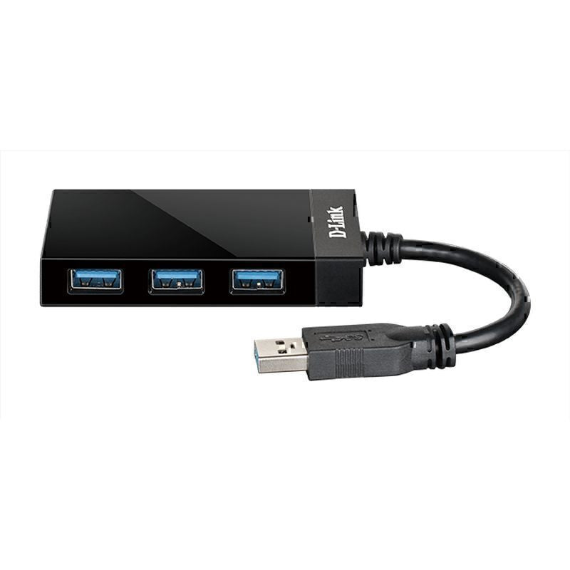 DUB-1341 D-Link 4-Port SuperSpeed USB 3.0 Portable Hub By D-Link - Buy Now - AU $58.97 At The Tech Geeks Australia