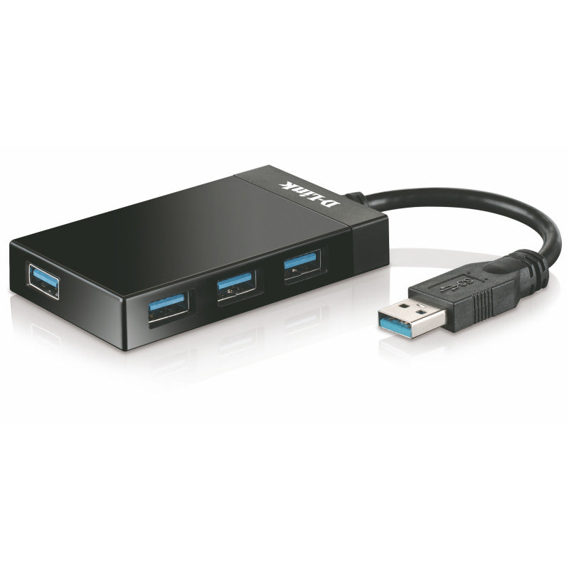 DUB-1341 D-Link 4-Port SuperSpeed USB 3.0 Portable Hub By D-Link - Buy Now - AU $58.97 At The Tech Geeks Australia
