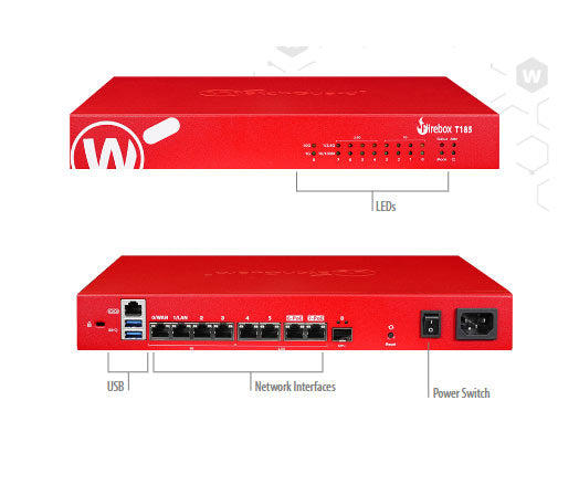 WatchGuard Firebox T185 By WatchGuard - Buy Now - AU $2831.25 At The Tech Geeks Australia