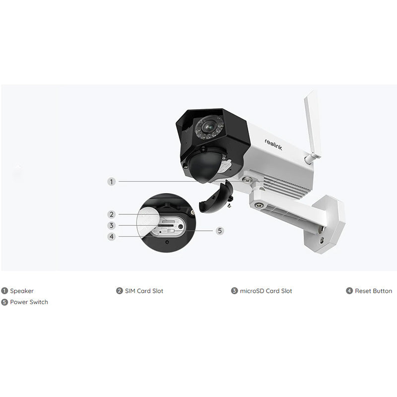 Duo-2-LTE Reolink Panoramic 4G Battery/Solar Powered Camera By Reolink - Buy Now - AU $182 At The Tech Geeks Australia