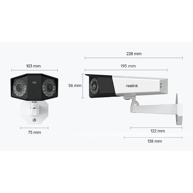 Duo-3-PoE Reolink 16MP UHD Dual-Lens PoE Security Camera with 180° Panoramic View By Reolink - Buy Now - AU $245.44 At The Tech Geeks Australia