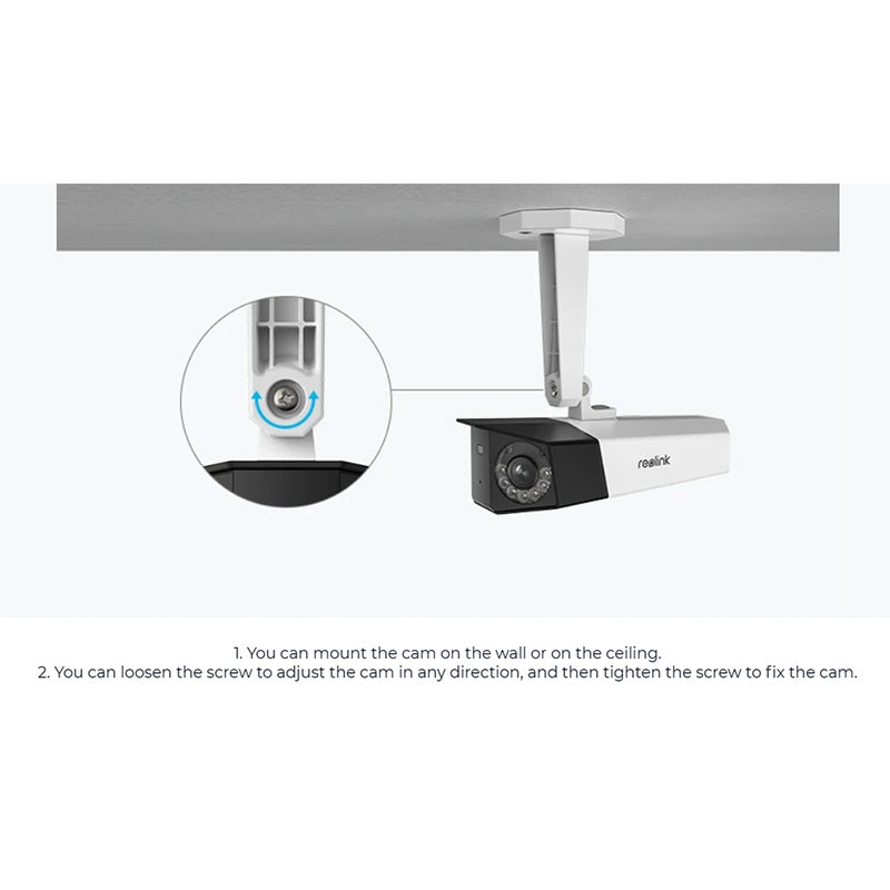 Duo-3-PoE Reolink 16MP UHD Dual-Lens PoE Security Camera with 180° Panoramic View By Reolink - Buy Now - AU $245.44 At The Tech Geeks Australia
