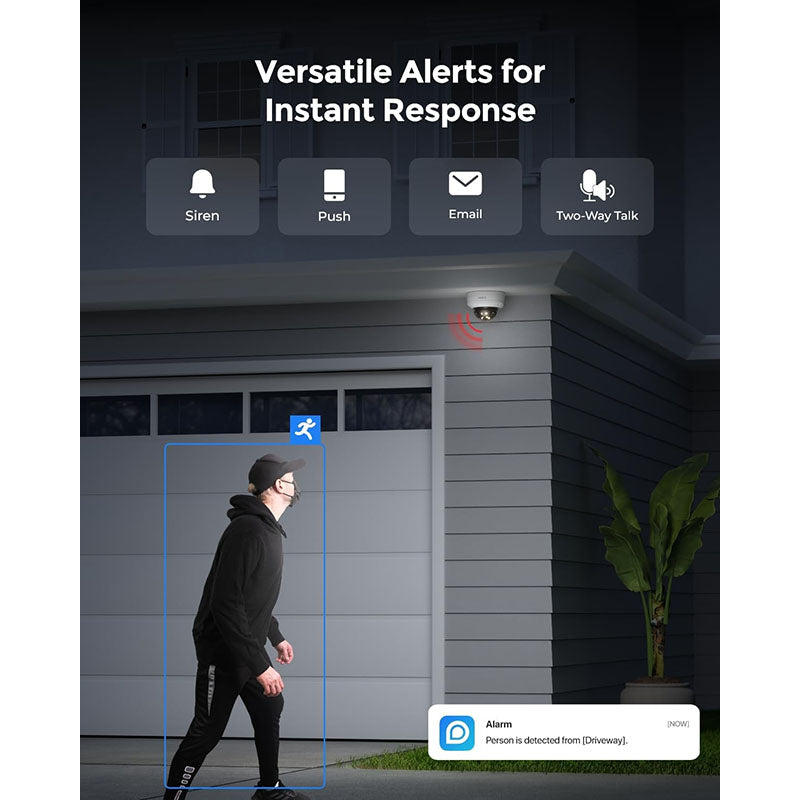 Reolink Duo 3V PoE 16MP UHD IK10 Vandal-Proof PoE Camera with 180° Panorama By Reolink - Buy Now - AU $245.44 At The Tech Geeks Australia