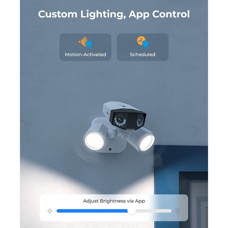 Duo-Floodlight-PoE Reolink 4K PoE Floodlight Camera with Dual Lens By Reolink - Buy Now - AU $213.77 At The Tech Geeks Australia