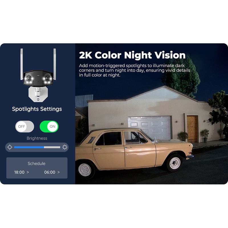 Duo2-WiFi Reolink Dual Lens 4K Camera with WiFi By Reolink - Buy Now - AU $193.98 At The Tech Geeks Australia