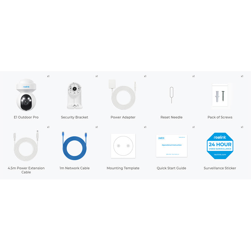 E1-Outdoor-Pro Reolink 4K 8MP Smart PTZ Wi-Fi 6 Camera with Auto Tracking By Reolink - Buy Now - AU $219.31 At The Tech Geeks Australia