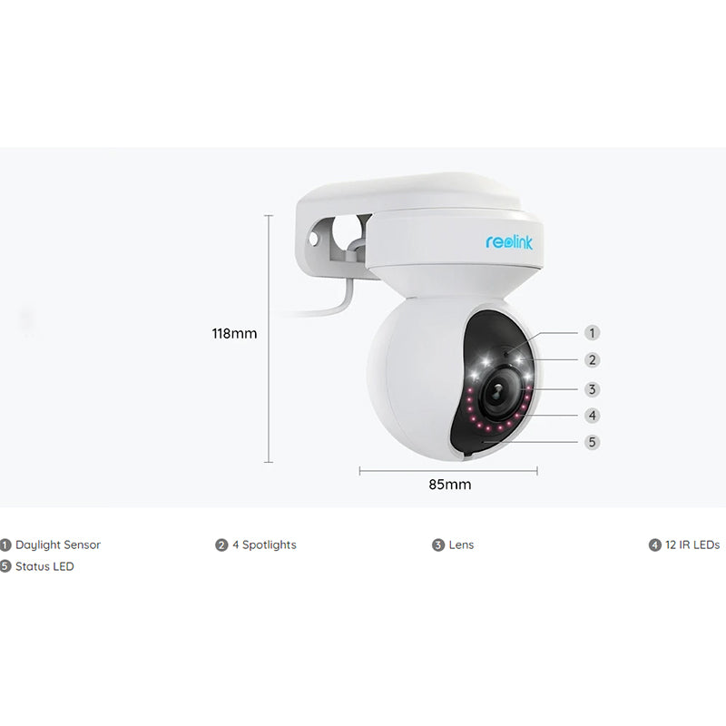 E1-Outdoor-Pro Reolink 4K 8MP Smart PTZ Wi-Fi 6 Camera with Auto Tracking By Reolink - Buy Now - AU $219.31 At The Tech Geeks Australia