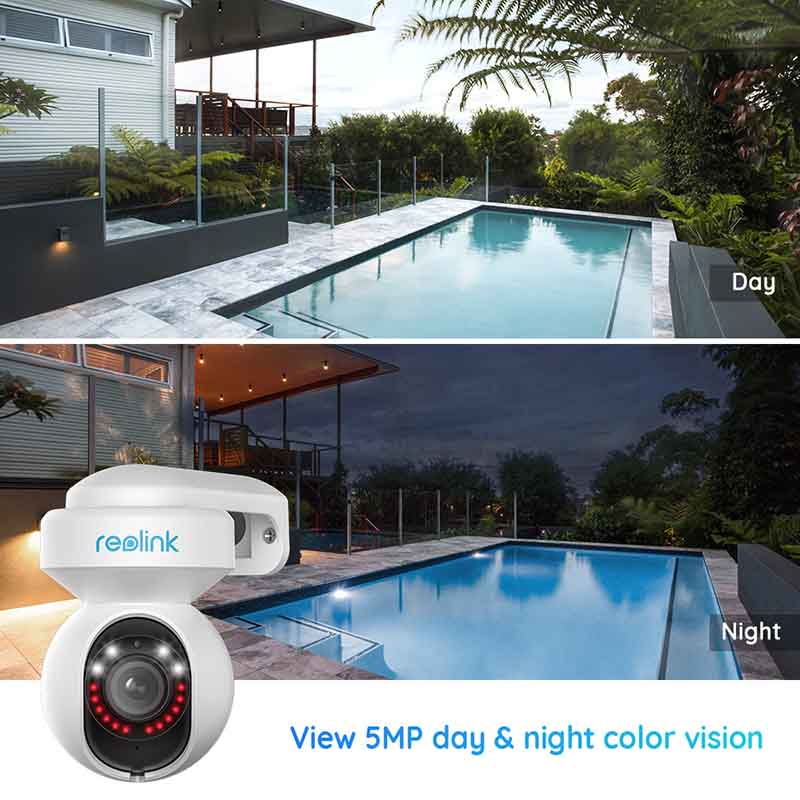 E1-Outdoor Reolink Smart 5MP PTZ WiFi Camera with Motion Spotlights By Reolink - Buy Now - AU $126.68 At The Tech Geeks Australia