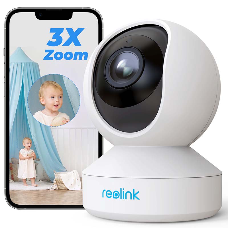 E1-Zoom Reolink 4K 8MP Dual-Band Wi-Fi 6 PTZ Indoor Camera with Auto Tracking By Reolink - Buy Now - AU $118.76 At The Tech Geeks Australia