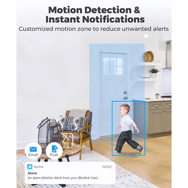 E1-Zoom Reolink 4K 8MP Dual-Band Wi-Fi 6 PTZ Indoor Camera with Auto Tracking By Reolink - Buy Now - AU $118.76 At The Tech Geeks Australia