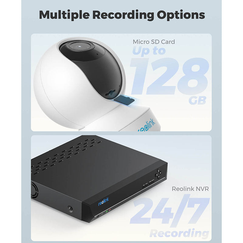 E1-Zoom Reolink 4K 8MP Dual-Band Wi-Fi 6 PTZ Indoor Camera with Auto Tracking By Reolink - Buy Now - AU $118.76 At The Tech Geeks Australia